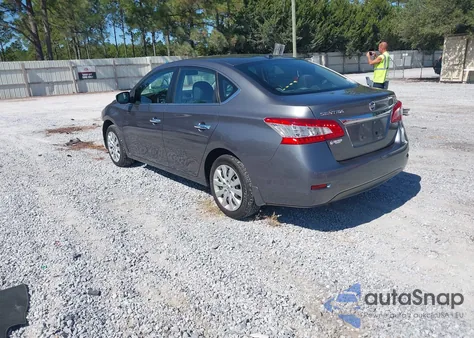 2015 Nissan Sentra Sv from USA, damaged, VIN 3N1AB7AP3FY283501